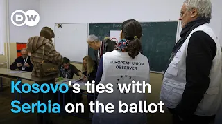 Voters go to polls in Kosovo amid tensions with Serbia | DW News