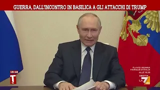 Guerra, dall&#39;incontro in Basilica a gli attacchi di Trump