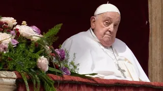WATCH  LIVE: View of St Peter&#39;s Square following Pope Francis&#39; death