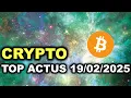 CORRUPTION, PIRATAGE, STABLECOIN, ET PLEINS D'AUTRES SUJETS ! ACTUS CRYPTO 19/02/2025