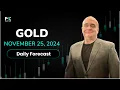 XAU/USD Price Forecast Today, Technical Analysis (November 25): Gold Pulls Back a Little Bit