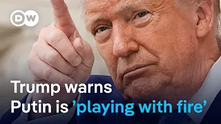 Trump rebukes Putin over air attack on Ukraine | DW News