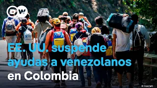 Refugiados venezolanos en Colombia sufren sin la ayuda de EE. UU.