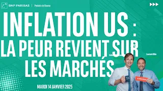 Inflation US : La peur revient sur les marchés - 100% Marchés - soir - 14/01/2025