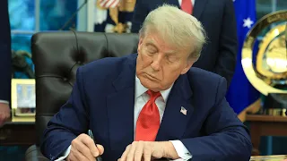 LIVE: Trump holds signing ceremony for the HALT Fentanyl Act | NBC News