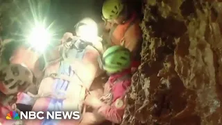 Rescuers free injured scientist after 75 hours trapped in cave