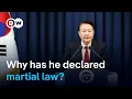 Breaking: South Korea's president declares martial law against 'communist forces' | DW News