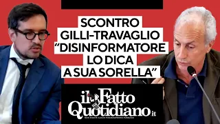 Lo scontro tra Gilli e Travaglio: &quot;Magistrale disinformazione&quot;. &quot;Lo dica a sua sorella&quot;