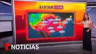 Más de 200 millones de personas enfrentarán peligrosa ola de calor en EE.UU. | Noticias Telemundo