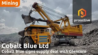 GLENCORE ORD USD0.01 Cobalt Blue signs key supply deal with Glencore