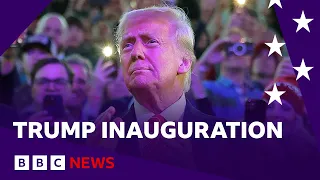 Donald Trump’s inauguration set to take place | BBC News