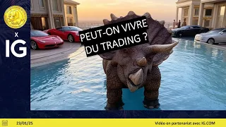 CAC40 INDEX Trading CAC40 (+0.70%): peut-on vivre du trading ?