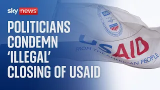 USAID briefing as Donald Trump &#39;shuts down&#39; agency