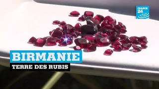 RUBIS Birmanie, terre de rubis