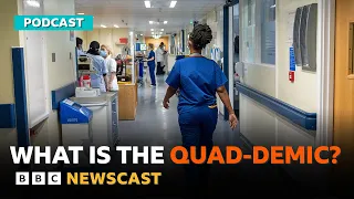 Is the NHS facing a ‘Quad-Demic’? | BBC Newscast