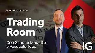 SIMONE Live Trading con Simone Megetto e Pasquale Tocci | IG Trading Room del 13.01.2025