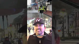 BOURBON CORP. Crews clean Bourbon Street following fatal terror attack