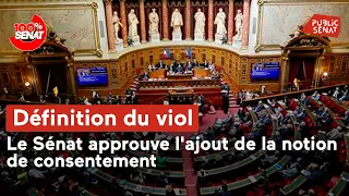 Consentement dans la définition pénale du viol : le Sénat adopte le texte