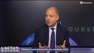 TIKEHAU CAPITAL Tikehau Capital présente ses résultats 2022