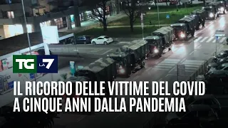 Il ricordo delle vittime del covid a cinque anni dalla pandemia