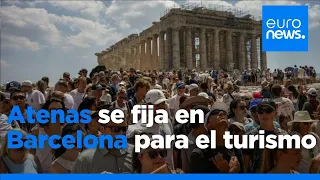 Atenas quiere seguir los pasos de Barcelona en materia de turismo