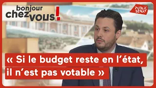 Alexandre Ouizille : « Si le budget reste en l’état, il n’est pas votable »