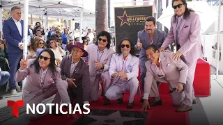 S&U PLC [CBOE] Los Bukis le dedican a los inmigrantes su estrella en el Paseo de la Fama de Hollywood
