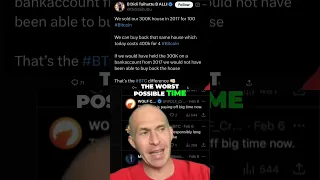 BITCOIN Sell Your House for Bitcoin? Timing is EVERYTHING!