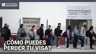 Denuncian que EEUU revocó visas a mexicanos que entraban con frecuencia al país