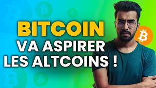 BITCOIN BITCOIN VA ENCORE ASPIRER les ALTCOINS ? la CORRECTION ARRIVE ?!