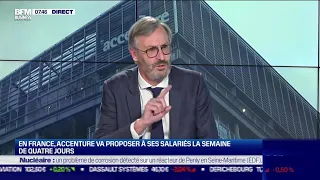 ACCENTURE PLC CLASS A Olivier Girard (Accenture) : Accenture va proposer à ses salariés la semaine de quatre jours