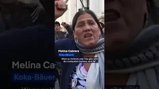 Anhänger von Evo Morales in Bolivien fordern seine neue Kandidatur bei den Präsidentschaftswahlen