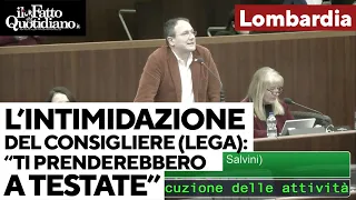 &quot;Ti prenderebbero a testate&quot;: l&#39;intimidazione del consigliere della Lega alla collega del M5s