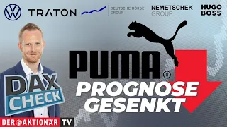 HUGO BOSS AG NA O.N. DAX-Check: Deutsche Börse, Hugo Boss, Nemetschek, Puma, Traton, Volkswagen