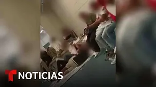 Muestran condiciones de hacinamiento de los inmigrantes en el Federal Plaza | Noticias Telemundo