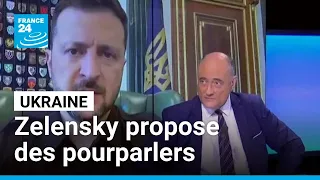Ukraine : Volodymyr Zelensky veut montrer à Donald Trump qu&#39;il est le &quot;bon élève&quot; • FRANCE 24