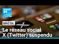 Brésil : le réseau social X commence à être bloqué après un ordre de la Cour suprême • FRANCE 24