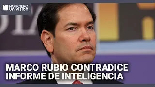 Marco Rubio rechaza informe que desvincula al régimen de Maduro del Tren de Aragua en EEUU