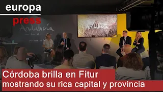 Córdoba, provincia y capital, presumen de patrimonio en la primera jornada de Fitur