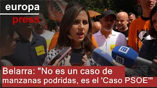 Belarra sobre Cerdán: &quot;No es un caso de manzanas podridas, es el &#39;Caso PSOE&#39;&quot;