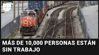 EN CANADA Redes de trenes en Canadá cierran sus operaciones y amenazan a la economía de Norteamérica