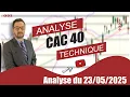 CAC 40   Analyse Technique du 23-05-2025