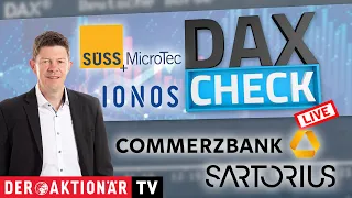 ZALANDO SE DAX-Check LIVE: Aixtron, Commerzbank, IONOS, Merck, Sartorius Vz., Siemens, SÜSS Microtec, Zalando