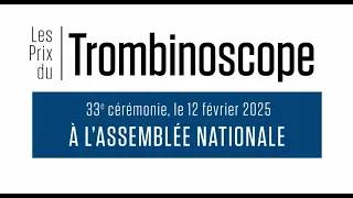 33e cérémonie des prix du Trombinoscope à l&#39;Assemblée nationale