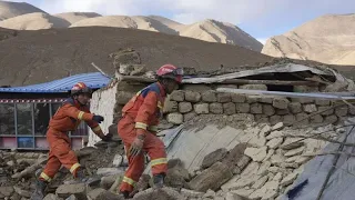 Rescue teams in Tibet race against time as winter temperatures drop