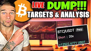 LIVE URGENT CRYPTO DUMP! THIS IS CRAZY!!! (EMERGENCY $200,000.00 SHORT TRADE)