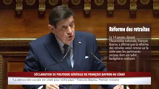 Patrick Kanner accuse François Bayrou de « manipulation des chiffres » du système de retraites