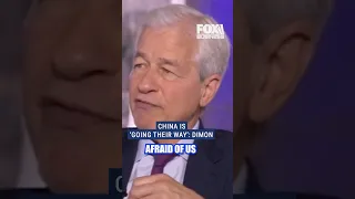 Chase CEO says he’s not afraid of China, he’s afraid of this #shorts #china #usa