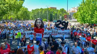 Madrid scende in piazza per la sanità pubblica: protesta di massa contro privatizzazioni e tagli