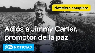 🔴 DW Noticias 30 diciembre: Muere a los 100 años el expresidente de EEUU Jimmy Carter [Noticiero]